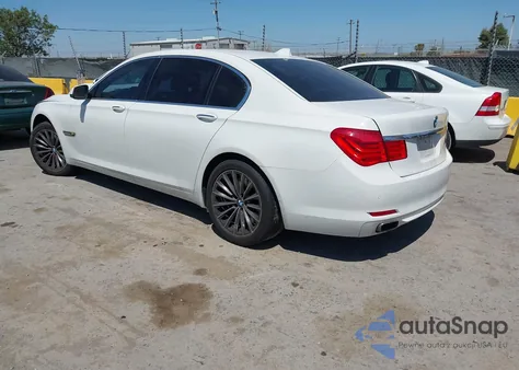 2012 BMW 750Li from USA, damaged, VIN WBAKB8C52CC963233